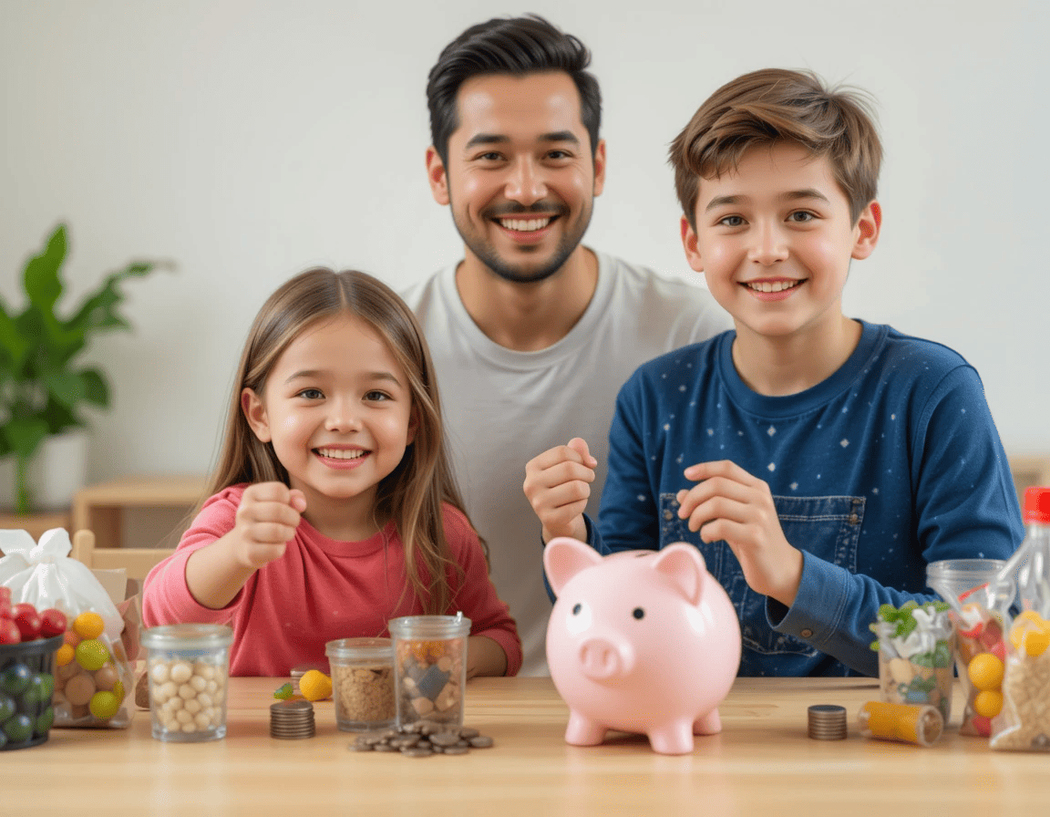 Dinheiro Também se Ensina! Como Mostrar Valor, Economia e Responsabilidade desde Cedo